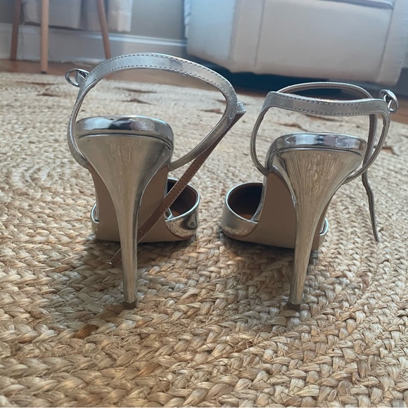 COPY - Steve Madden silver sling back pumps - Picture 2 of 4
